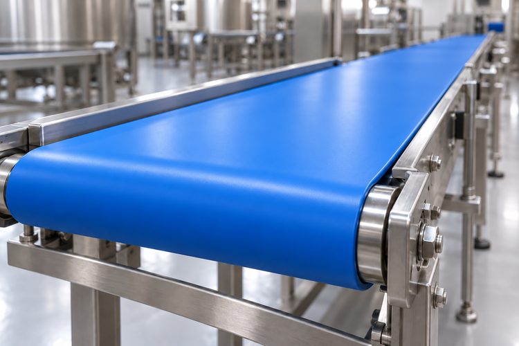 metal & x-ray detectable TPU conveyor